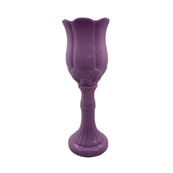 Vaso Lilás Tulipa
